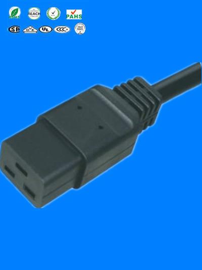 廣東16A品字尾橫品字尾配橡膠線圖片