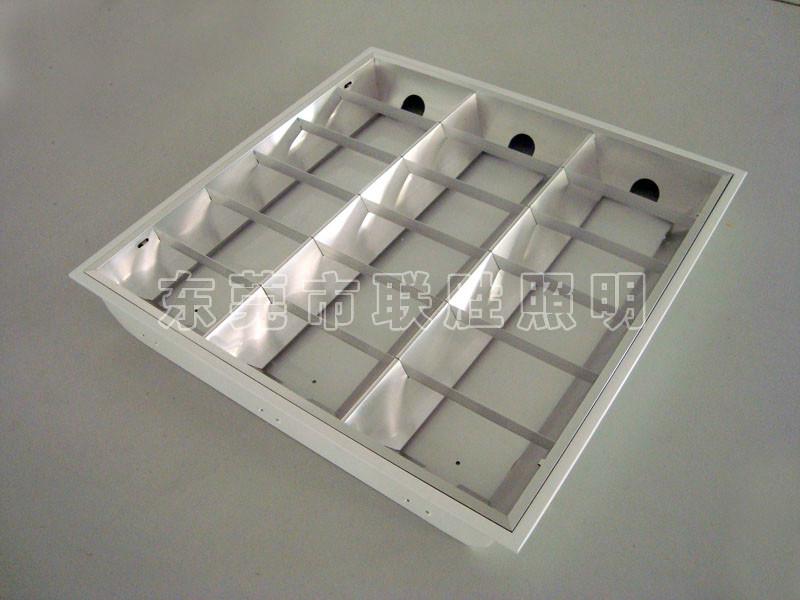 供應(yīng)LED格柵燈盤｜T8格柵燈盤｜600600三支裝燈盤