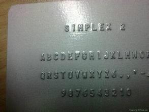 供應(yīng)MaticaZ1凸字機會員卡凸字打印機