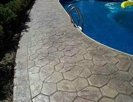 杭州彩色混凝土圖片