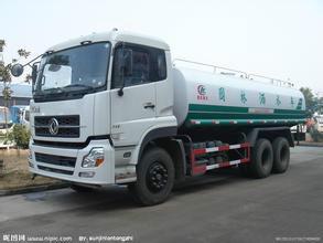 東風后雙橋灑水車圖片