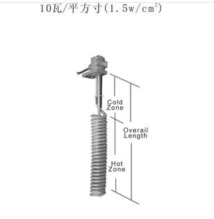 供應3KW/380V鐵氟龍發(fā)熱管金諾達品牌