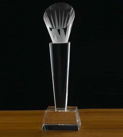 供應人像水晶獎杯
