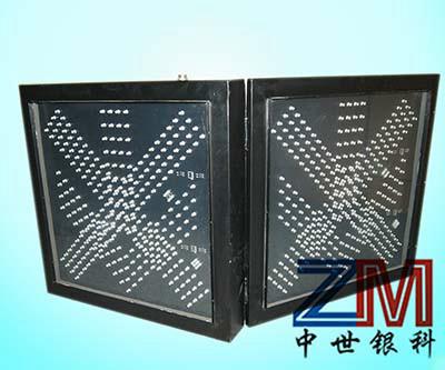 山東日照隧道內(nèi)車道指示器，收費(fèi)站雨棚燈，紅叉綠箭
