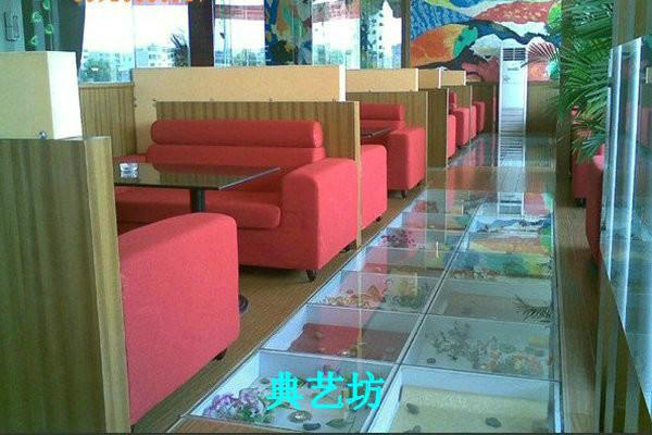 典藝坊咖啡廳雙卡沙發(fā)，單卡沙發(fā)，卡座沙發(fā)，單人沙發(fā)