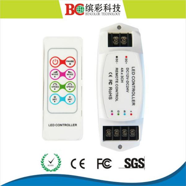 供應燈條控制器 LED七彩RGB恒壓控制器 BC-361-4A