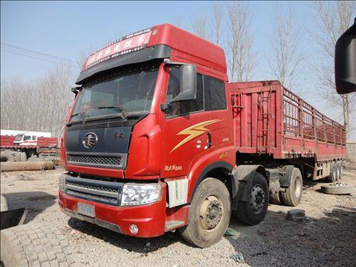 供應無錫銷售解放新大威雙導向半掛車