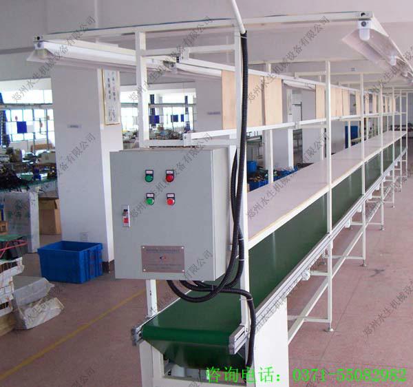 供應(yīng)帶燈架皮帶輸送機(jī)