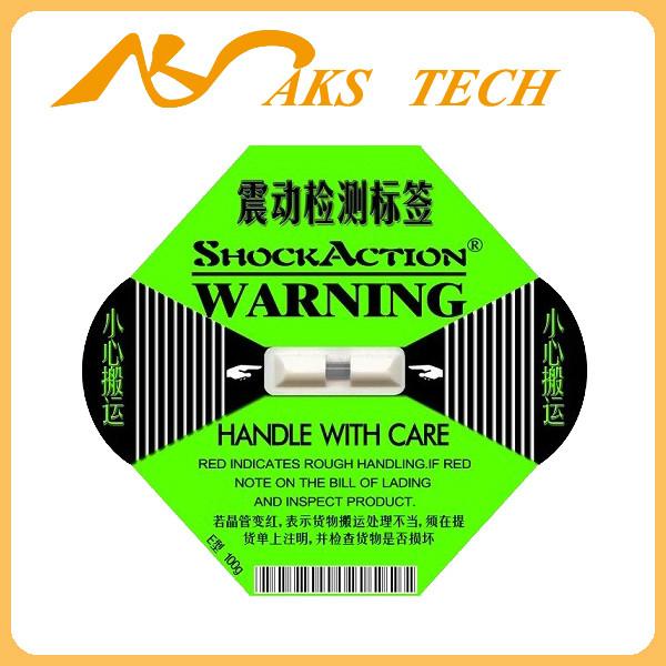 供應(yīng)shockaction50G震動(dòng)標(biāo)簽 深圳防震標(biāo)簽工廠