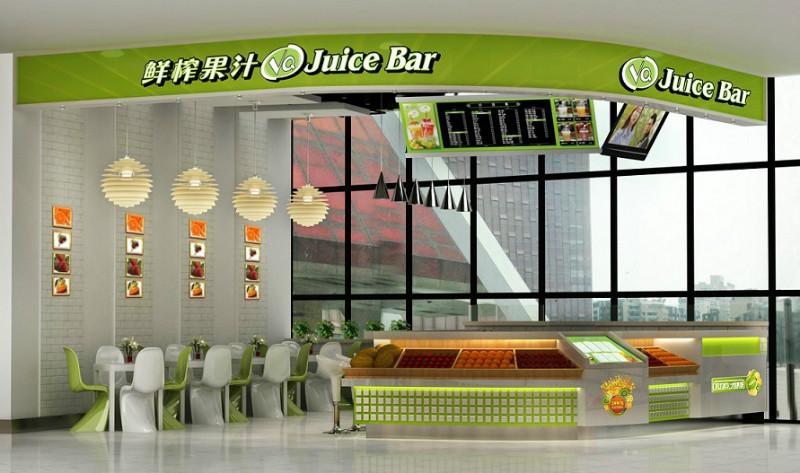 成都專業(yè)果汁店裝修 果汁店裝潢 果汁店設計 果汁店翻新 公司