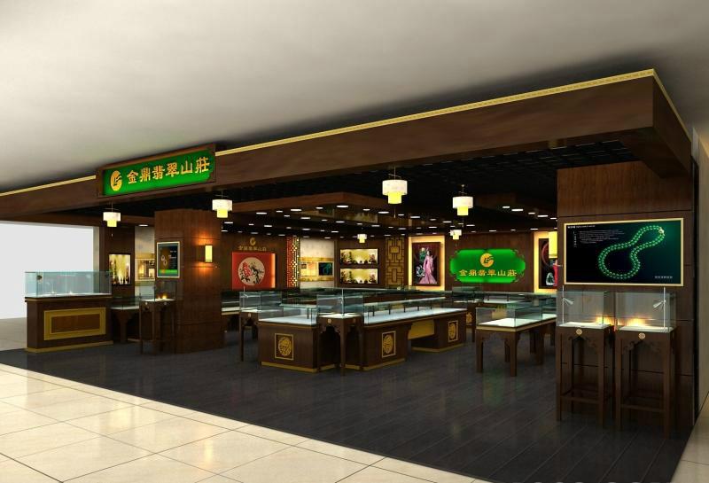 成都專業(yè)翡翠店裝修裝潢公司