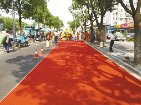 北京市熱拌彩色瀝青和冷鋪彩色瀝青路面有什么差別