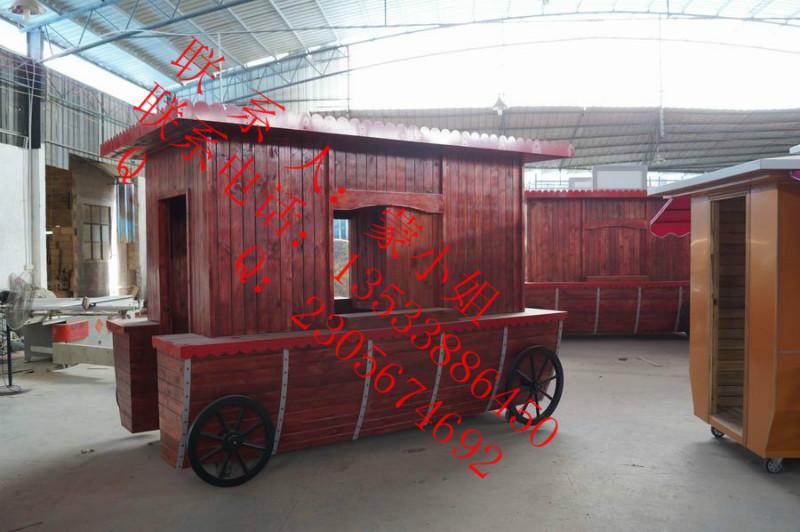 游樂園移動售貨賣車移動小吃亭圖片