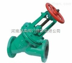 供應(yīng)J45J直流式襯膠截止閥