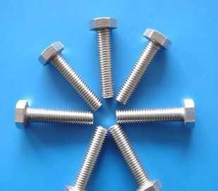 供應(yīng)佛山304化工設(shè)備不銹鋼六角螺絲