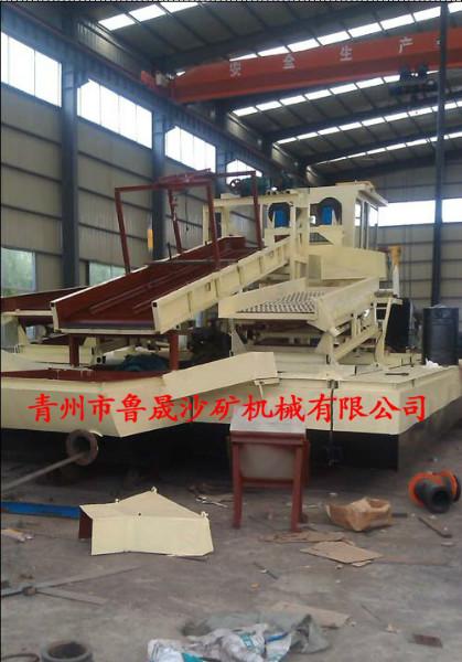 供應(yīng)抽沙淘金船，河道抽沙淘金船，大型抽沙淘金船
