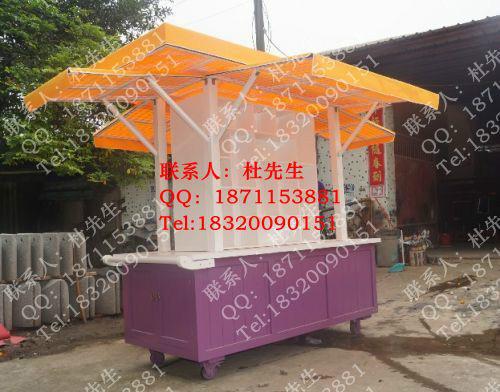 售貨亭古典風(fēng)味售貨車戶外花車圖片
