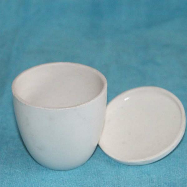 供應(yīng)陶瓷制品 帶蓋坩堝 陶瓷堝  唐山瓷坩堝 50ml