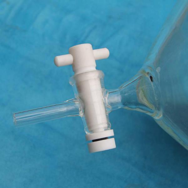 供應(yīng)玻璃儀器 四氟活塞玻砂層析柱 F4玻砂層析柱 玻砂柱 2307