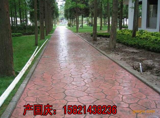 供應(yīng)壓模地坪風(fēng)景區(qū)路面*