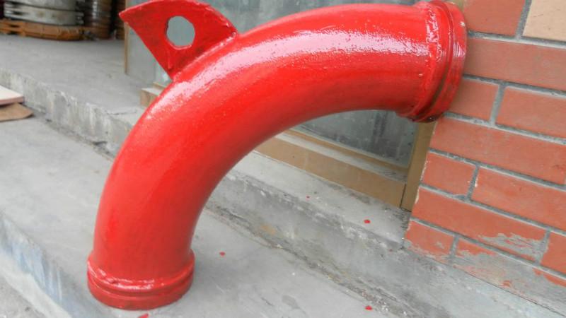 供應高耐磨泵車彎頭