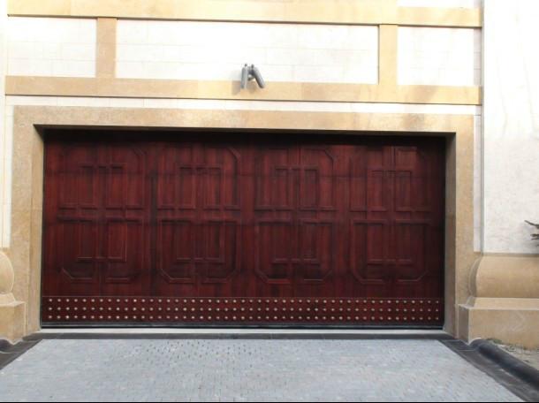 供應實木別墅車庫門