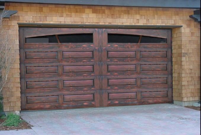 別墅實木車庫門圖片/別墅實木車庫門樣板圖 (2)