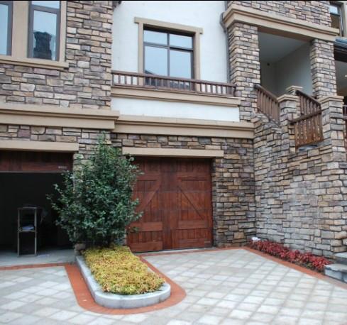 別墅實木車庫門圖片/別墅實木車庫門樣板圖 (4)