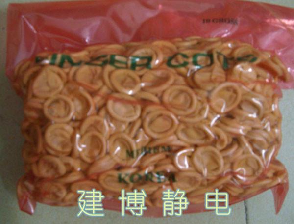 供應(yīng)米黃色防靜電手指套無塵手指套