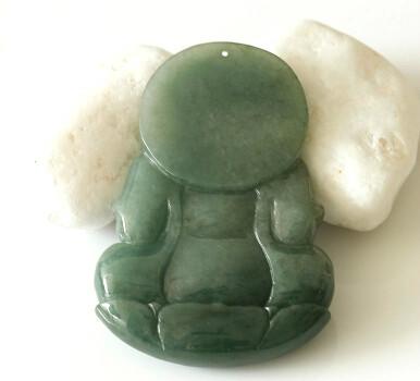 供應(yīng)吊墜項鏈開光天然A貨糯種翡翠觀音