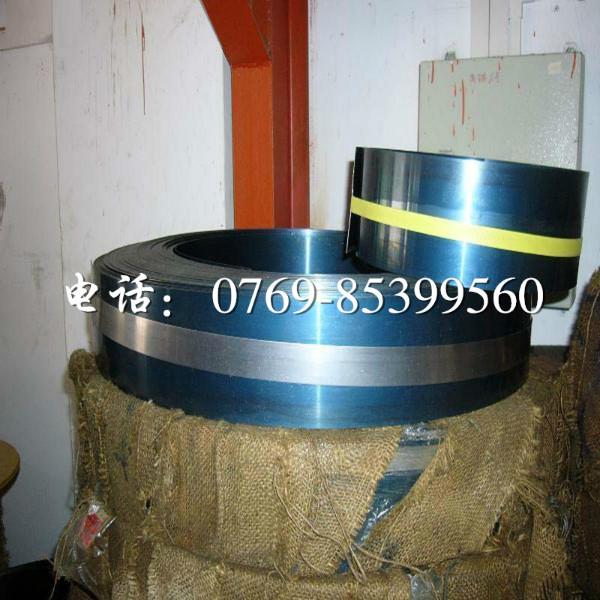 供應(yīng)進(jìn)口彈簧鋼帶批發(fā)/發(fā)藍(lán)全硬SK5彈簧鋼帶