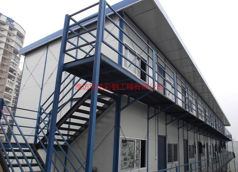 山東濰坊巖棉彩鋼板房框架材料批發(fā)圖片/山東濰坊巖棉彩鋼板房框架材料批發(fā)樣板圖 (3)