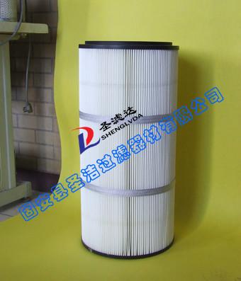 100防粘纖維除塵濾筒---圣濾達(dá)圖片