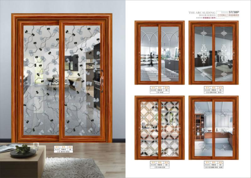 供應(yīng)廣東佛山鋁合金門2014年新款推拉