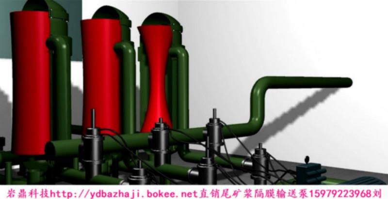 濃縮機(jī)高濃度水隔膜漿體泵圖片