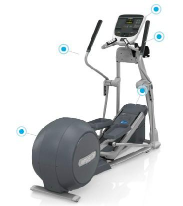 美國(guó)PRECOR必確EFX811橢圓運(yùn)轉(zhuǎn)機(jī)，*酒店，高端會(huì)所俱樂部