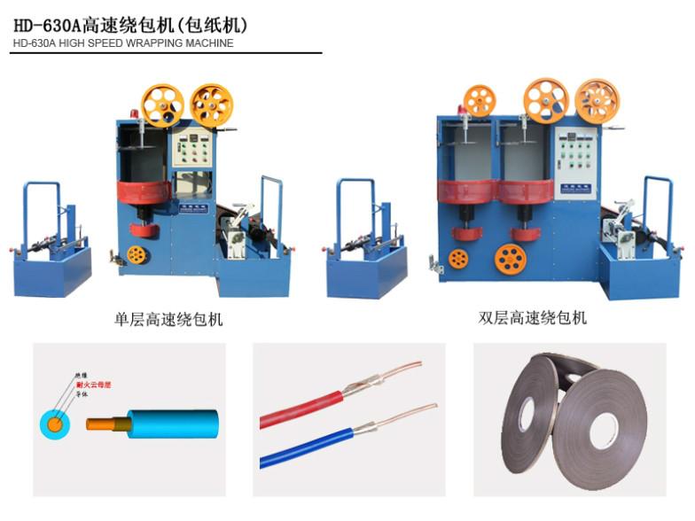 供應(yīng)雙層高速包紙機(jī)包帶機(jī)電線(xiàn)電纜繞包機(jī)