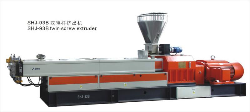 南京聚力塑机广东地区供应SHJ-95双螺杆挤出造粒机图片
