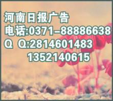 供應(yīng)減資公告登河南日報(bào)格式.