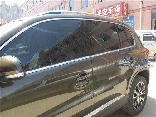 石家莊專業(yè)汽車貼膜授權(quán)專營大眾途觀龍膜汽車太陽膜隔熱膜團購價格*