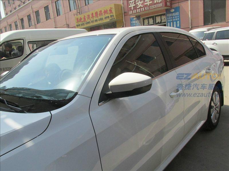 石家莊龍膜汽車太陽(yáng)膜貼膜哪里去大眾朗逸前檔龍膜汽車膜AIR80團(tuán)購(gòu)特