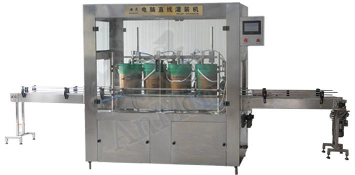 供應(yīng)電腦直線油類定量灌裝機(jī)