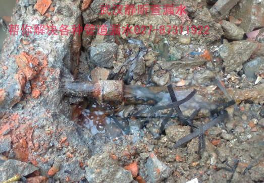 供應武漢地下水管漏水檢測管道漏水探測
