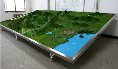 供應(yīng)六安地區(qū)地形展示沙盤