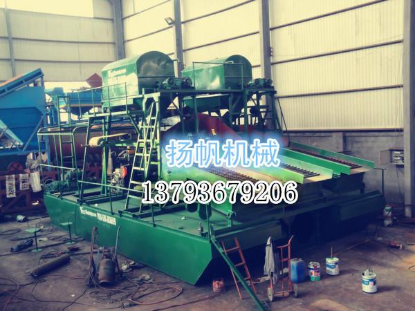 供應(yīng)挖斗淘金船，溜槽淘金船，淘金船廠家，淘金船價格