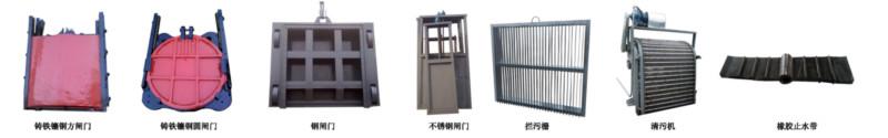 1.5米方鑄鐵鑲銅閘門圖片