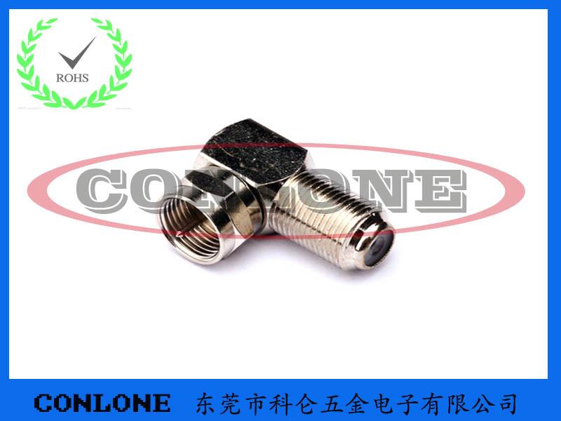 供應F母頭三通電視轉(zhuǎn)接頭，英制F三通轉(zhuǎn)接頭，英制F電視轉(zhuǎn)接頭，英制F視頻連接器