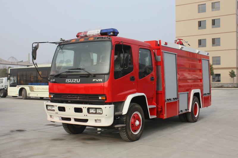 供應(yīng)臺(tái)州市五十鈴水罐消防車消防車