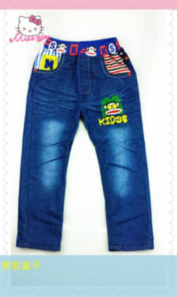 男童牛仔褲批發(fā)圖片