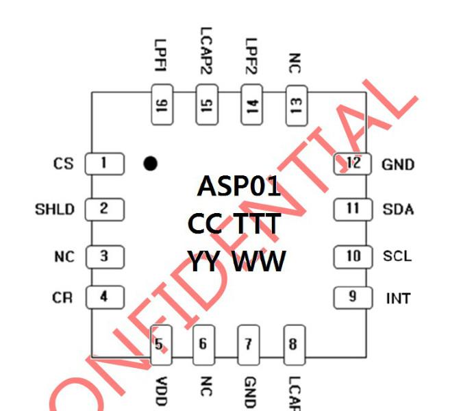 ASP01单通道电容式触摸ASP01接近传感IC图片